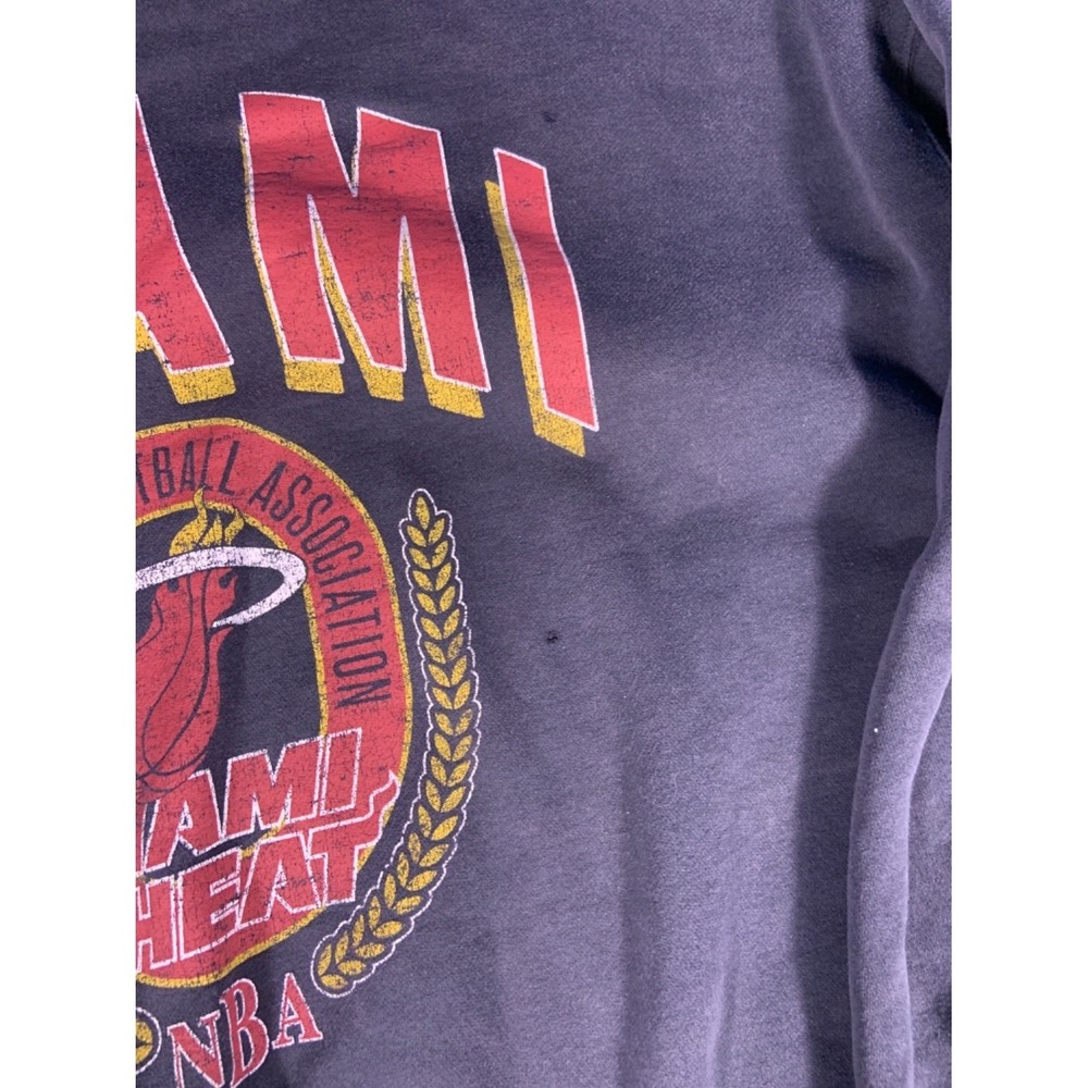 Abercrombie & Fitch NBA Miami Heat Men's Sweatshirt XL Black - Picture 4 of 8